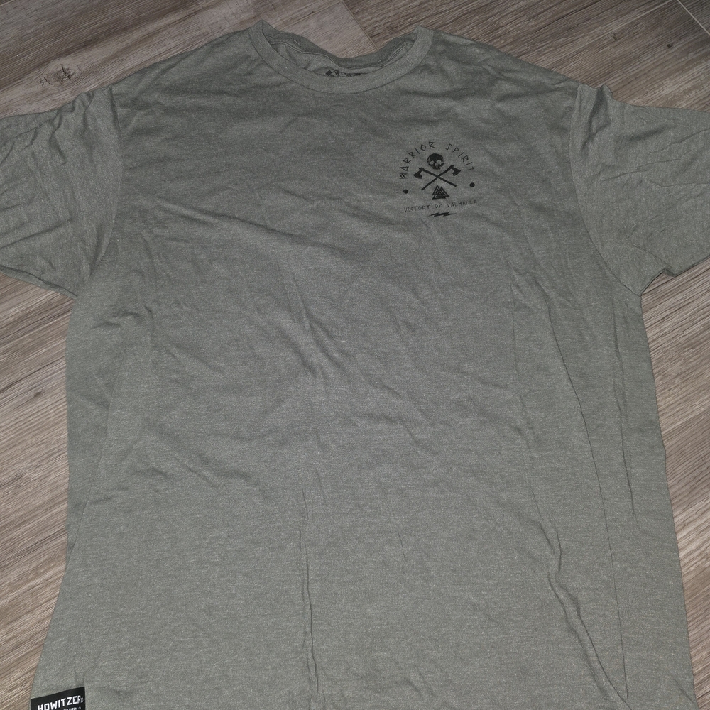 Monitech Olive Green Men's Short Sleeve Tee